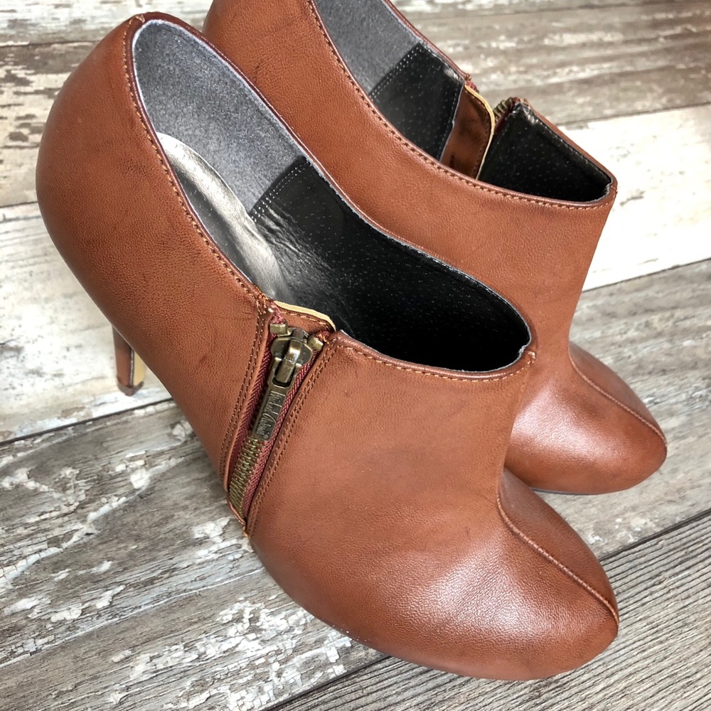 Brown Leather Boots